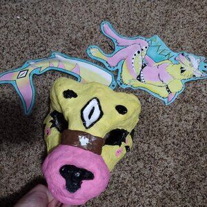 Modded dino mask furry fursuit